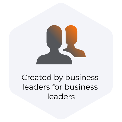 Created by business leaders for business leaders